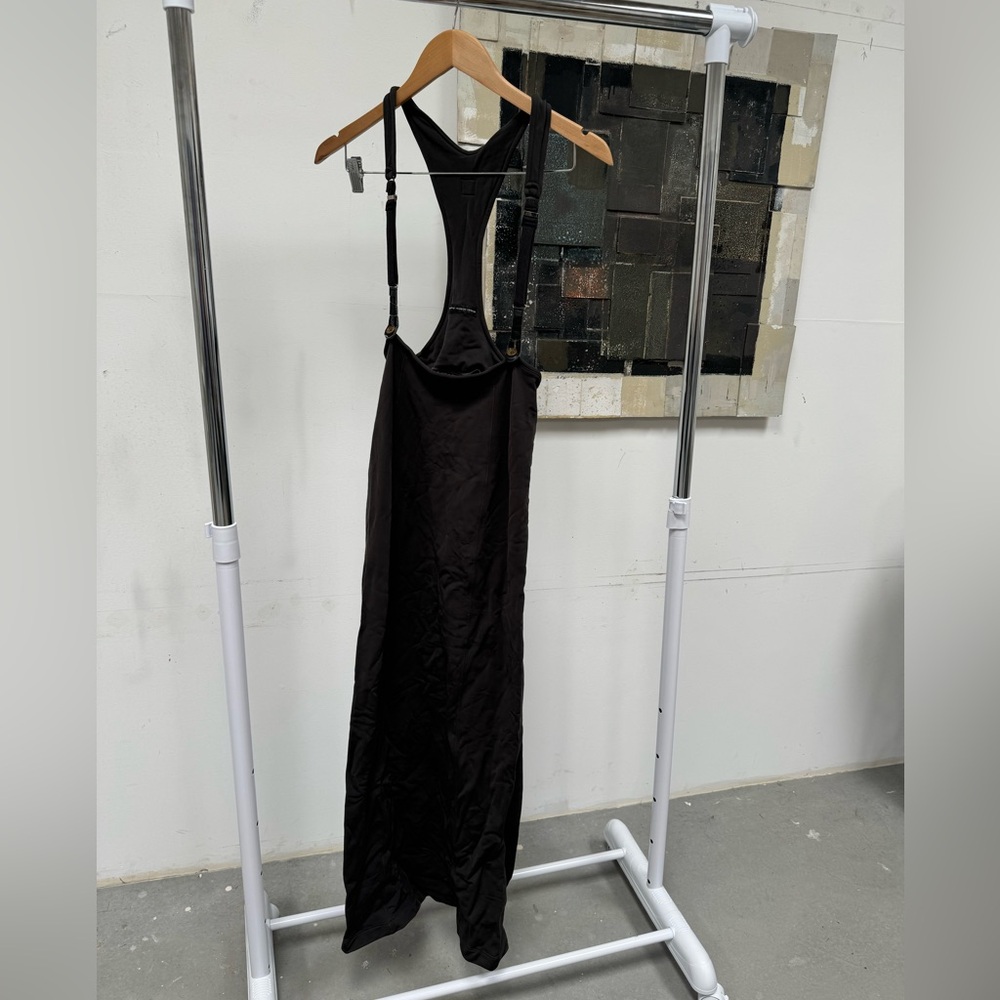 Marithé + François Girbaud overalls maxi skirt